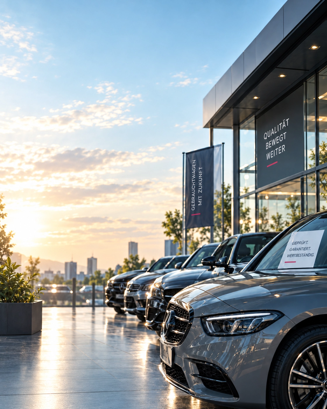 Gebrauchtwagenbestand und Fahrzeugprozesse bei FleetParQ