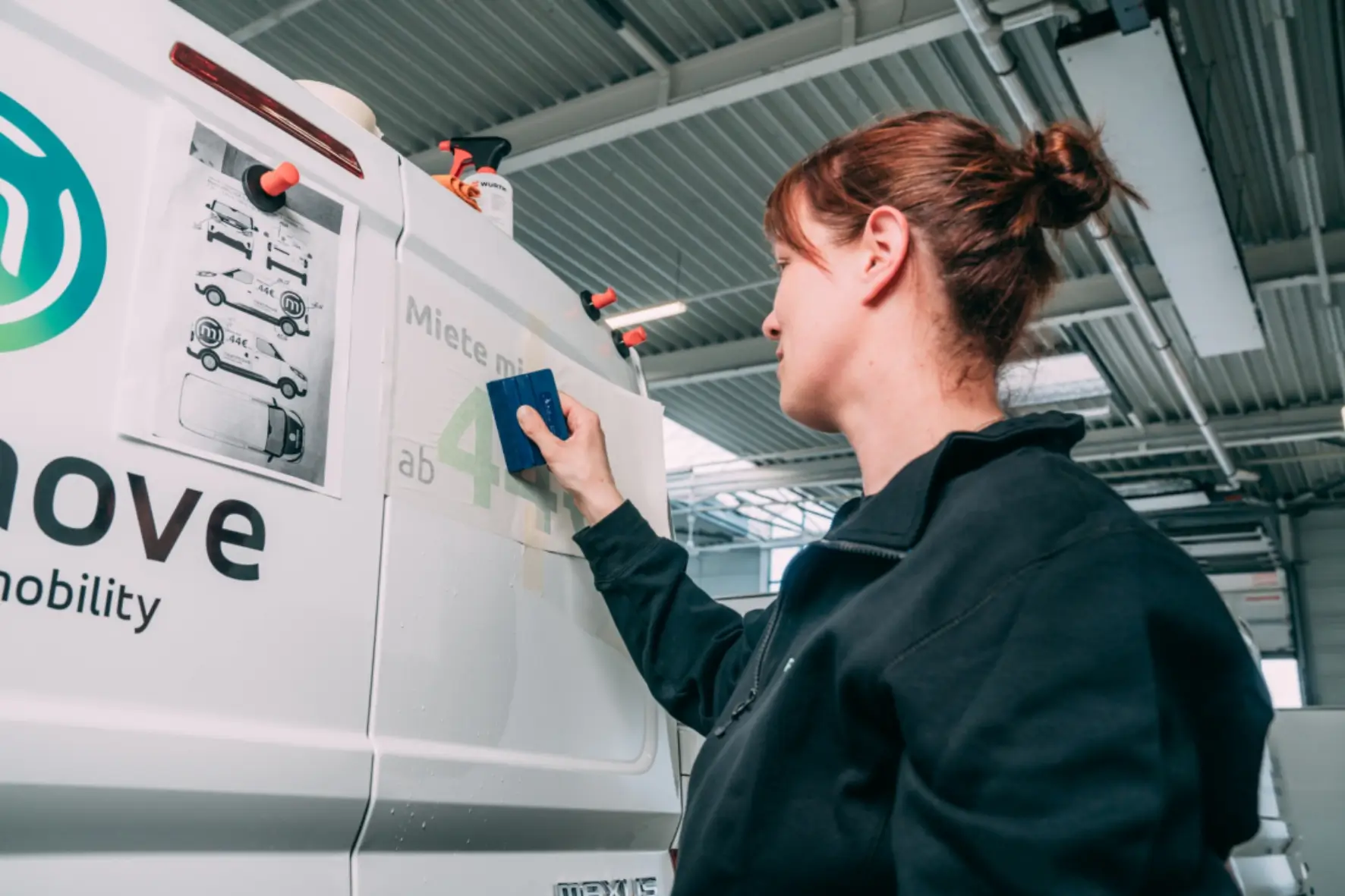 Fahrzeugfolierung und Flottenbranding bei FleetParQ